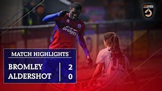 Match Highlights Bromley Fc A By Aldershot Town F C Edayfm