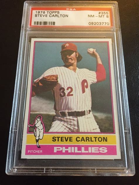 Auction Prices Realized Baseball Cards 1976 Topps Steve Carlton