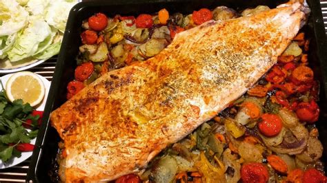 Somon La Cuptor Cu Legume Rimmad Lax Perfect Salmon Recipe How To