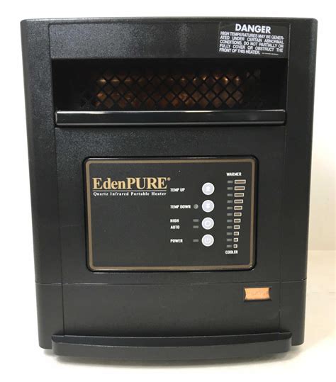 Lot Eden Pure Quartz Infrared Portable Heater