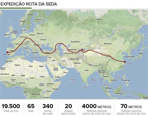 Da China A Portugal Brasileiro Refaz Rota Da Seda E Percorre 20 Mil Km