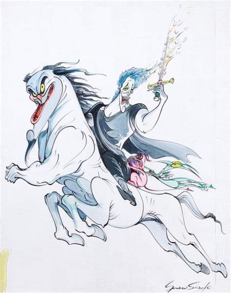 The Art Behind The Magic : Gerald Scarfe’s concept art for Disney’s ...