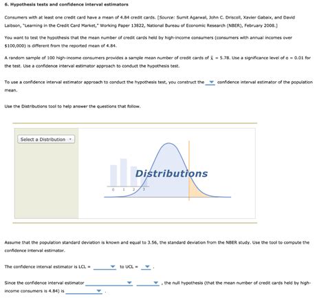 Solved 6 Hypothesis Tests And Confidence Interval Chegg