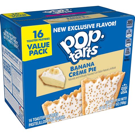 Buy Tmp Pop Tarts Breakfast Toaster Pastries Frosted Banana Creme Pie