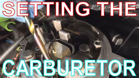 Vw Golf Carburetor Adjustments Setting Fast Idle Choke On Pierburg