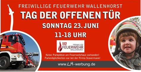 Juni Tag Der Offenen T R Freiwillige Feuerwehr Wallenhorst