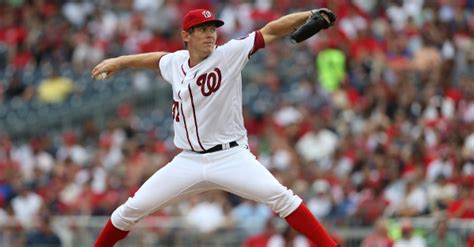 Stephen Strasburg was pitching a no-hitter when this unusual event ...