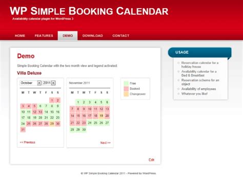 Top Wordpress Booking Calendar Plugins Updated Degreethemes