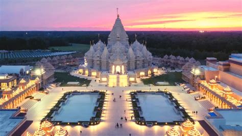 Largest Hindu Temple In USA BAPS Swaminarayan Akshardham Finally