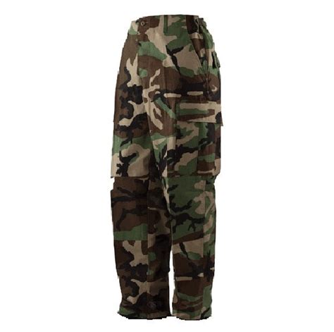 Tru-Spec Adult Woodland camouflage BDU pants – Vanguard Industries