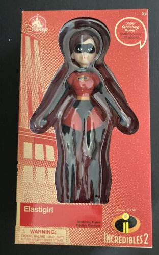 Nib Disney Store Pixar Incredibles 2 Stretch Elastigirl Stretching