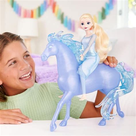 Boneca Elsa E Cavalo Nokk Princesas Disney Frozen Mattel Hlw