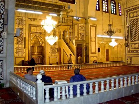 Inside the Great Mosque, Damascus