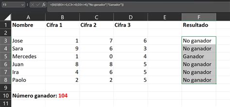 Diferente De Excel - Símbolo DIFERENTE en Excel con ejemplos - IONOS España