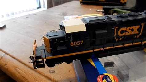 NEW Athearn Csx EMD SD40 2 Ho Scale Locomotive YouTube