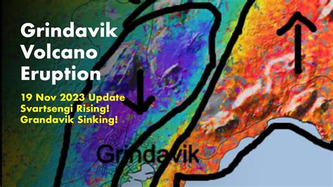 Grindavik Iceland Volcano Eruption 19 Nov 2023 Svartsengi Region