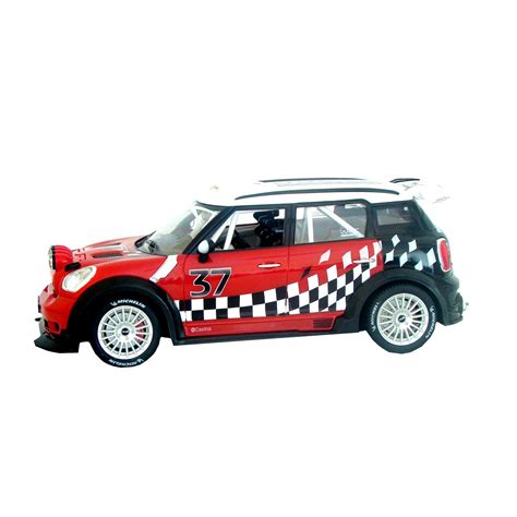 Masina Telecomanda Mini Cooper Wrc R60 Globo Spidko Scara 1 18 Cu Licenta Si Baterii Incluse