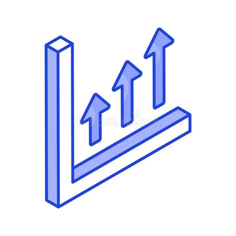 Growth Chart Depicting Vector Design of Business Analysis, Up for ...