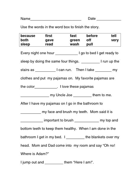 Easy Th Grade Ela Worksheets Free Printable