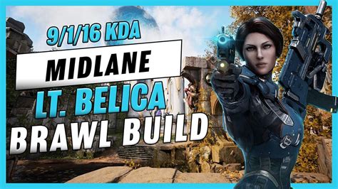 Lt Belica Midlane Build Brawl Predecessor Gameplay Youtube