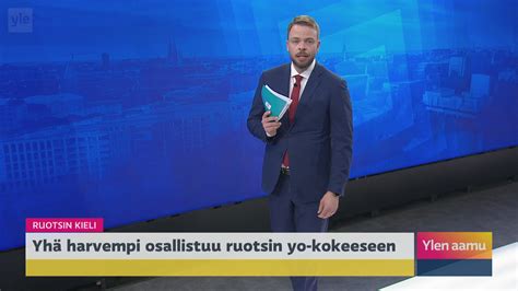 Yhä harvempi kirjoittaa ruotsin yo kokeen mutta Pohjois Ruotsissa