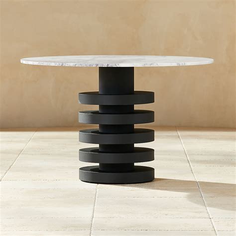 Modern Outdoor Dining Tables | CB2 Outdoor Wood Dining Table, Round ...