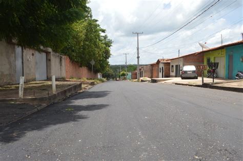 Infraestrutura Asfalto Chega à Rua São José Que Interliga Os Bairros