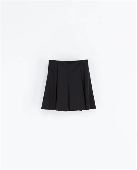 Image Of Pleated Skirt From Zara Zara Pleated Skirt Womens Skirt