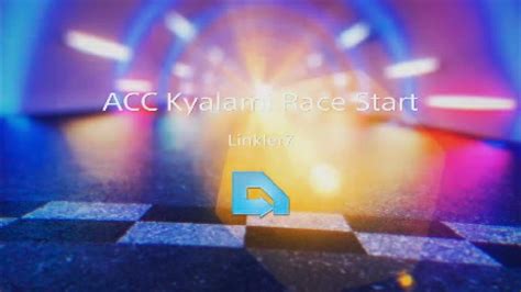 Acc Kyalami Race Start Youtube