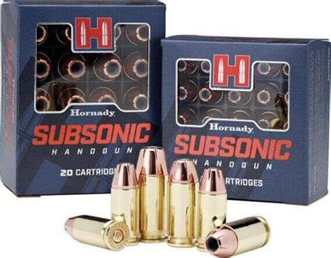 Shooter S Glossary Subsonic Ammunition Ammunition Depot