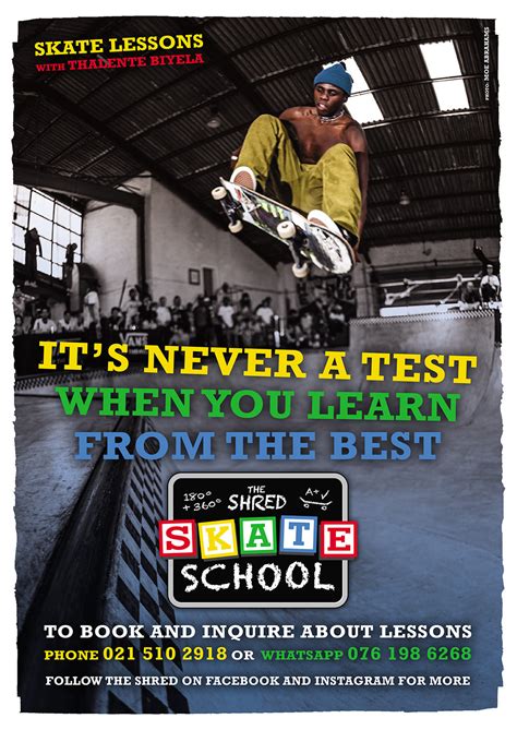 Lessons At The Shred The Shred Skate Park Cape Town