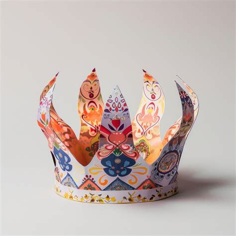 Colorful paper crown design | Free Photo - rawpixel