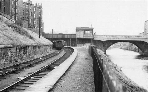 Vintage Train In Leith Edinburgh