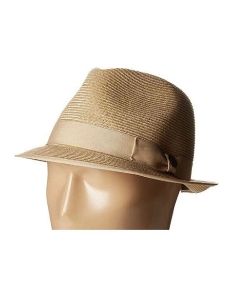 Goorin Brothers Baseline Stingy Brim Fedora Hat Trilby Summer Straw In