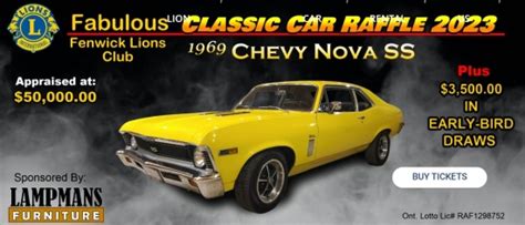 Chevy Nova Ss Speed Buyer Must Be Physically In Ontario