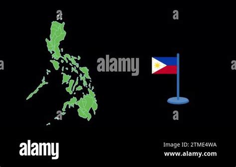 Flag Map Of Philippines Stock Videos And Footage Hd And 4k Video Clips