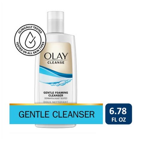 Olay Face Wash Gentle & Foaming for Sensitive Skin, 6.7 fl oz - Fred Meyer