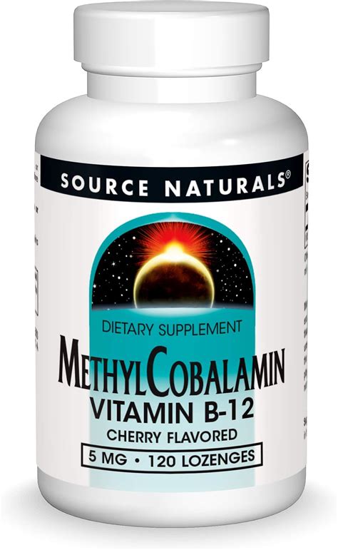 Source Naturals Hydroxocobalamin Vitamin B 12 1 Mg 60