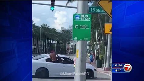 Driver Faces Reckless Driving Charge After Doing Donuts In Miami Beach