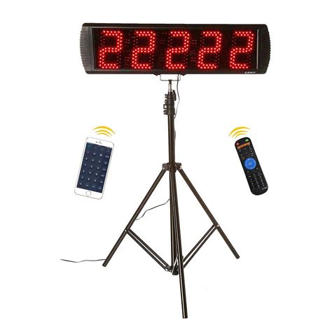 Buy Gan Xin App Control High Digits Led Race Clock With Tripod