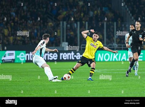 Athens Lombardy Greece Th Nov Petros Mantalos Of Aek Fc