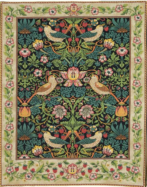 Strawberry Thief tapestry by William Morris - Arts and Crafts tapestries