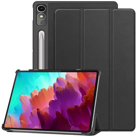 Kebiory Cover For Lenovo Tab P12 12 7 Inch 2023 Case TB370FU With Pen