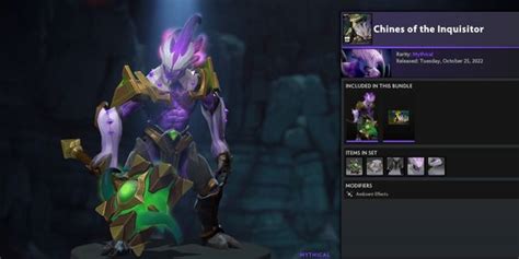 Beli Item T Chines Of The Inquisitor Set Faceless Void Collector