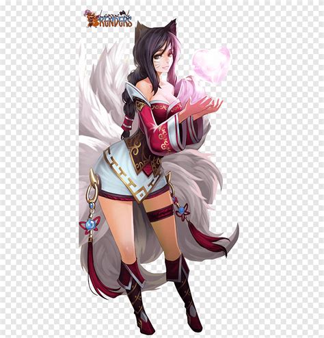 Liga De Leyendas Ahri Personaje Fan Art Liga De Leyendas Cg