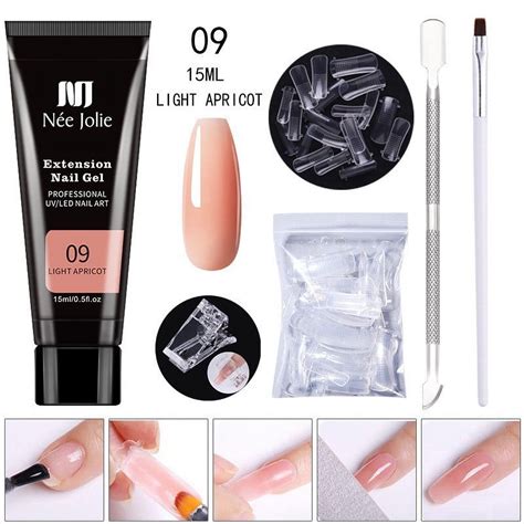 Sszmdlb Popular Pick Salud Y Belleza Kit De U As De Gel De Extensi N