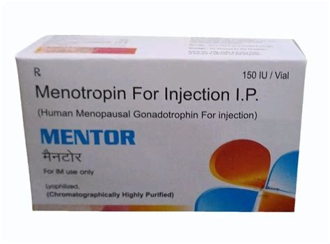 150mg Menotropin Injection Packaging Type Box Packaging Size 150iu