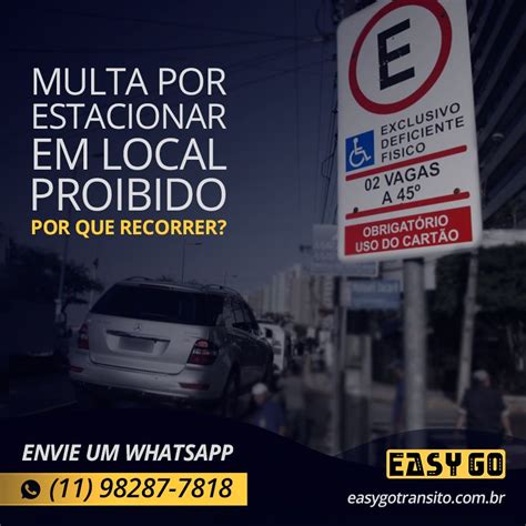 Qual O Valor Da Multa Por Estacionar Em Local Proibido - Multa por estacionar em local proibido | Easy Go - Soluções para ...