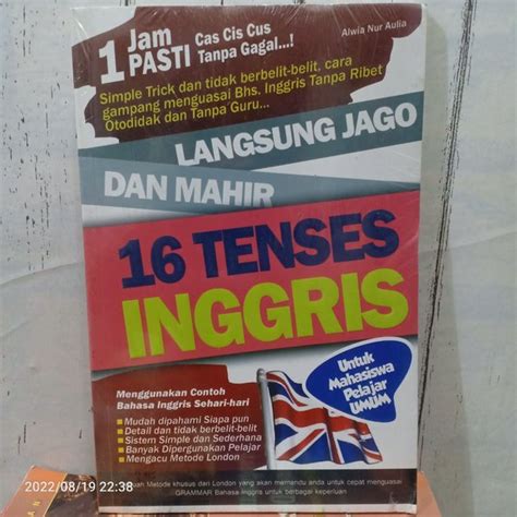 Jual ORIGINAL BUKU LANGSUNG JAGO DAN MAHIR 16 TENSES INGGRIS UNTUK