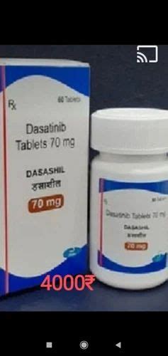 Dasatininb Dasashil 50 Mg 70 Mg 100mg Shilpa 60 Tab And 30 Tab At